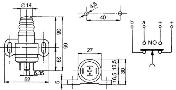 Cobo - 17160000 - Druckschalter