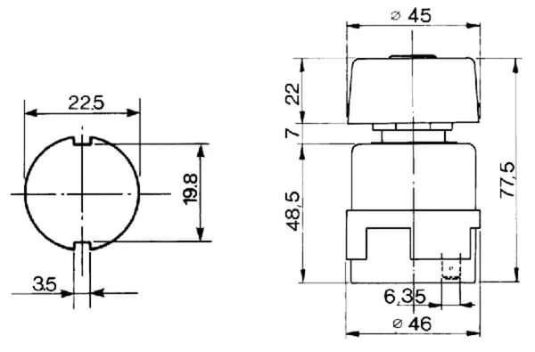Cobo - 23111000 - Lichtschalter