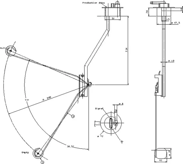 Cobo - 29265000 - Tank-Schwimmer