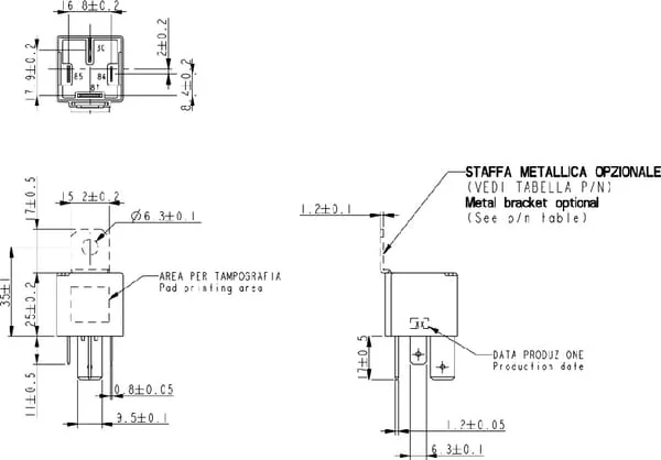 Cobo - AV180298000 - Relais 12V 70A