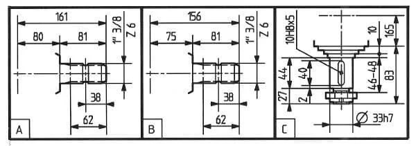 Comer - 141012 - Getriebe LF-141A 1:1.47
