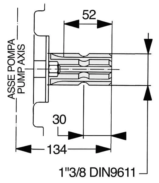 Comet - 60710003 - Kolbenmembranpumpe BP 20/15