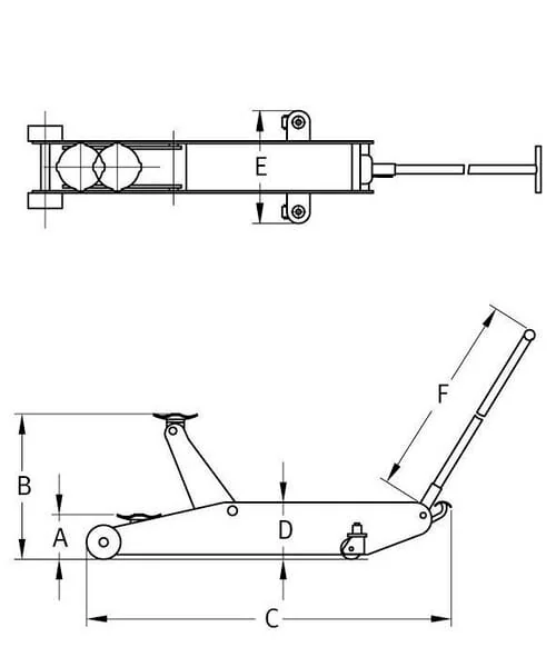 Compac - C3THC - Wagenheber 3 T