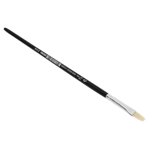 Copenhagen Pro - CP2314406 - Universalpinsel, Schwarz Lackiert, Weiße Schweinsborsten 6mm