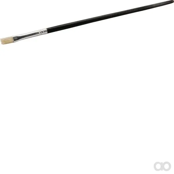 Copenhagen Pro - CP2314406 - Universalpinsel, Schwarz Lackiert, Weiße Schweinsborsten 6mm