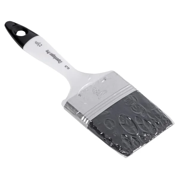 Copenhagen Pro - CP2320430 - Universal-Flachpinsel II Stern, Schwarze Synthetikborsten 76mm