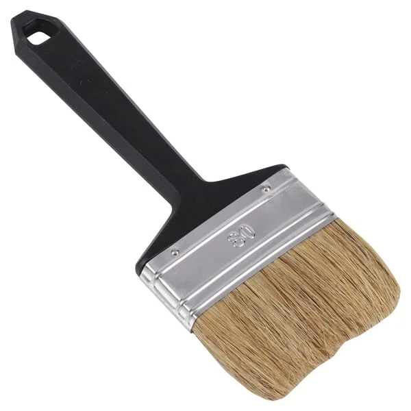Copenhagen Pro - CP2320580 - Flachpinsel Einweg, Weisse Schweineborsten Groesse 80