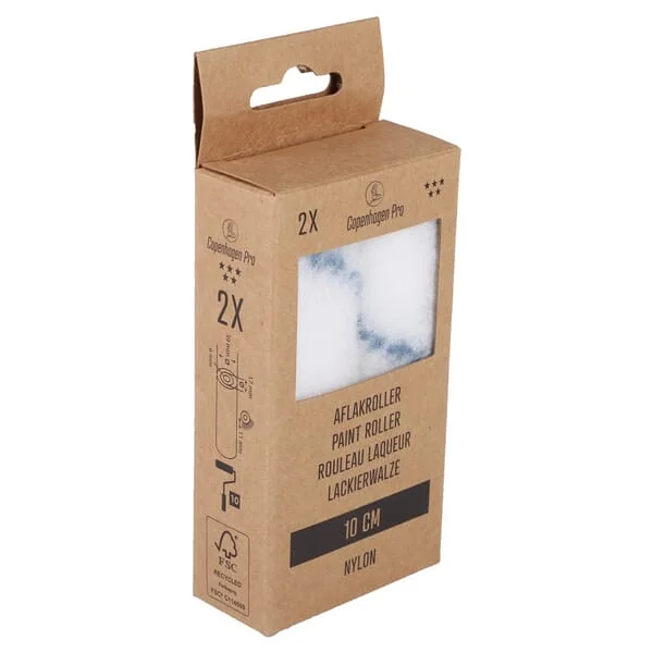 Copenhagen Pro - CP2331013 - Farbroller V-Stern, Nylon 11mm 10cm (2x)