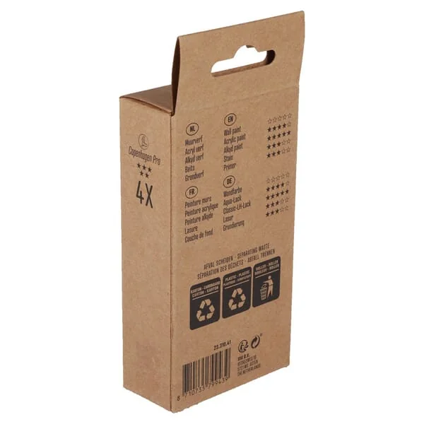 Copenhagen Pro - CP2331041 - Farbroller V-Stern, Filz 5mm 5,5cm (4x)