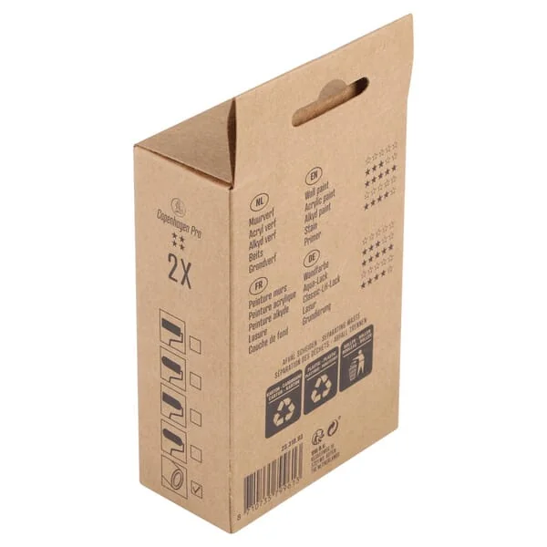 Copenhagen Pro - CP2331083 - Farbroller IV-Stern, Schwarzer Schaum SF Konkav 11cm (2x)