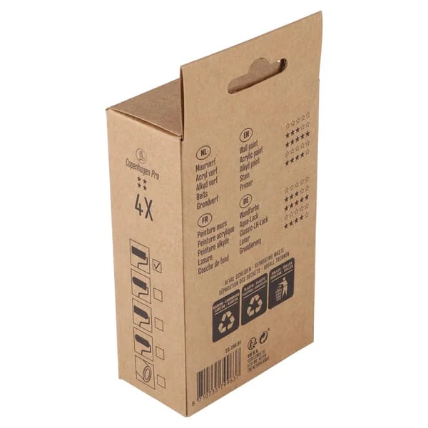 Copenhagen Pro - CP2331091 - Farbroller IV-Stern, Schaum SF Gerade 5cm (4x)