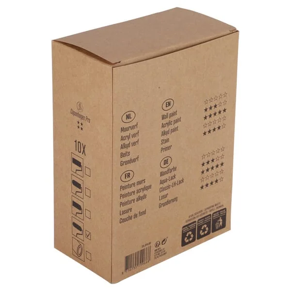 Copenhagen Pro - CP2331102 - Farbroller IV-Stern, Schaum SF 2-seitig Abgerundet 11cm (10x)