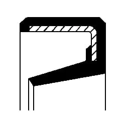 Corteco - X553018757000N - Dichtung Baj 68x55x9 88 NBR