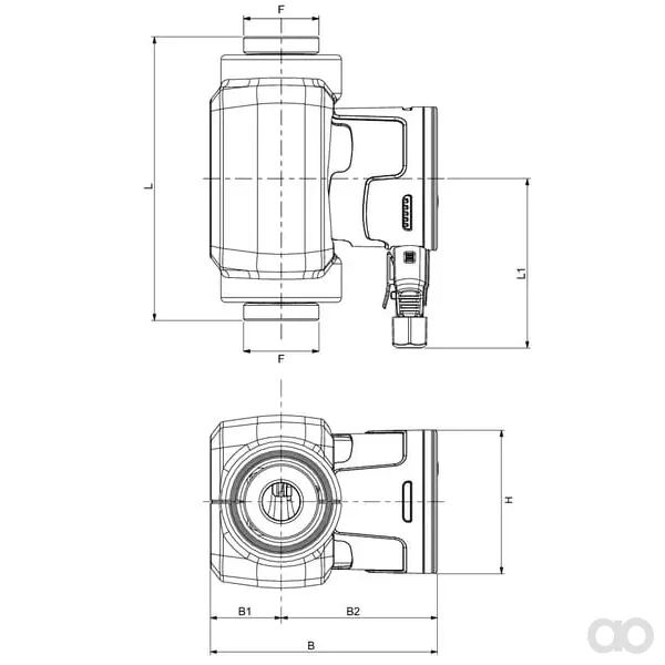 DAB - DAB60185492 - Pumpe Evosta2 40-70/180 1"