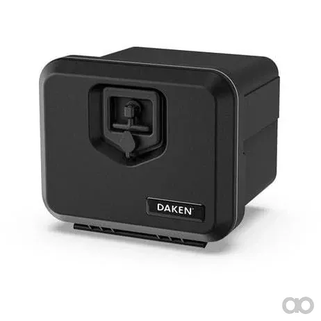 Daken - DK81000 - Werkzeugkasten 348x410x340mm, 28,5l Fassungsvermoegen, Schwarz Polypropylen, Welvet 81000 Von Daken