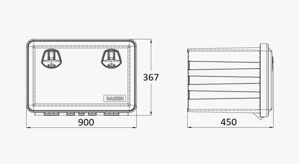 Daken - DK81110 - Just 900 Werkzeugkasten