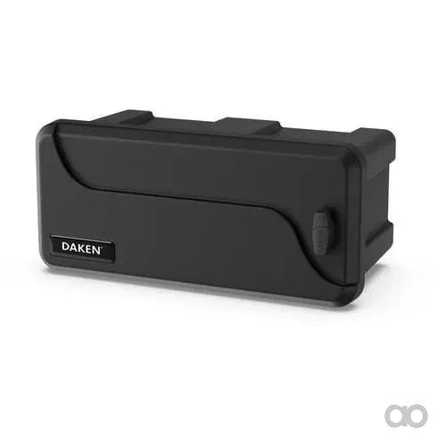Daken - DK82201 - Werkzeugkasten 250x550x295mm, 23l Fassungsvermoegen, Schwarzes Polypropylen, Boxxser 55 4x4 Von Daken