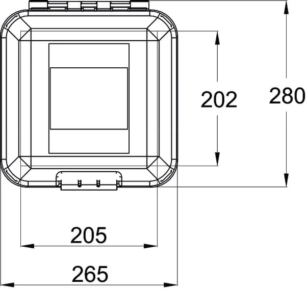 Daken - DK82412 - Feuerloescherbox