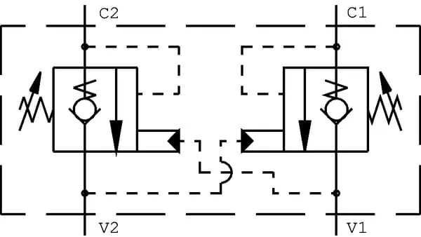 Danfoss - CB10HV2B1E2003 - Gegengewicht 2x CB10HV2B1E2 A06