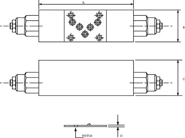 Danfoss - CB10HVM05001 - Gegengewicht CB10HV1A1E100B00 NG10