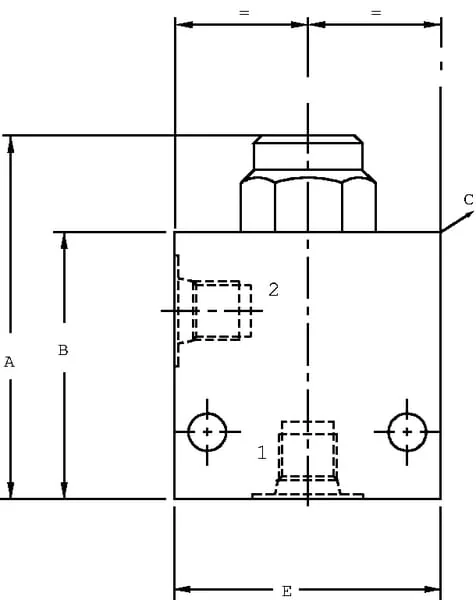 Danfoss - CP2112001 - Entlastungsventil A-12-A-D 3/4" BSP