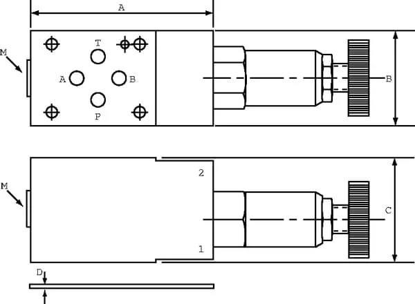 Danfoss - CP3002M03001 - 03 Saturn 2-Wege-Durchflussregelventil