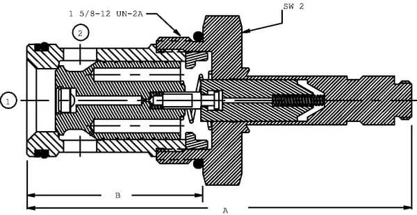 Danfoss - CP5033B0NC - Patronenventil 2/2