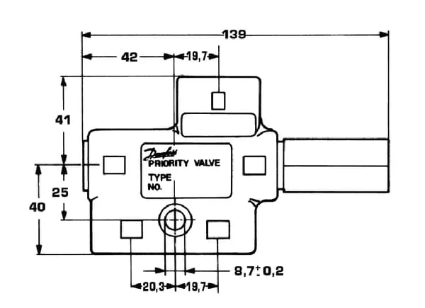 Danfoss - OLS40 - Prioritaetsventil