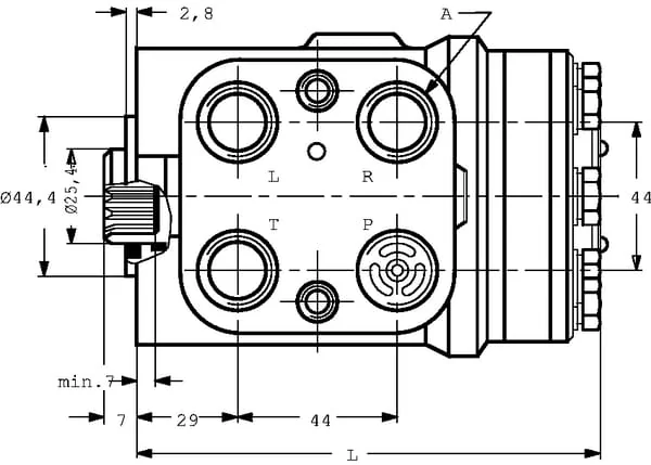 Danfoss - OSPB400ON150N0046 - Orbit Lenkeinheit