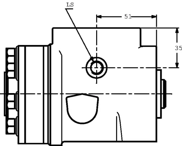 Danfoss - OSPC125LS1501232 - Orbit-Lenkungseinheit