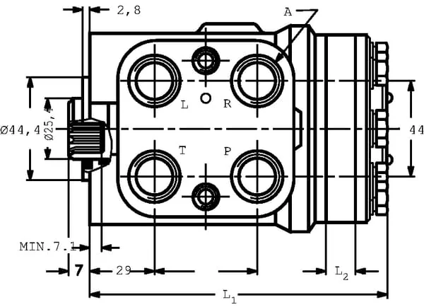 Danfoss - OSPC160LS1501233 - Orbit-Lenkungseinheit