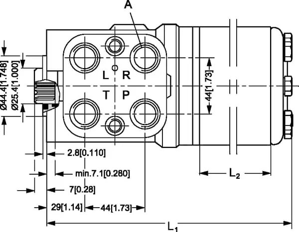Danfoss - OSPL630LS - Orbitrol OSPL 630-LS-150-7107