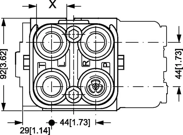 Danfoss - OVPL28 - Sicherungsblock 152-1116