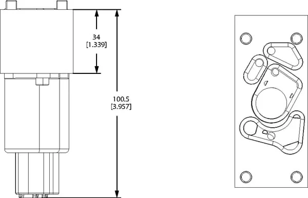 Danfoss - PVG1611126941 - Magnet PVHC 12VDC 2 DEU PWM