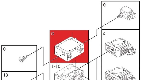 Danfoss - PVG3211093273 - Pumpenmodul PVP OC/CC