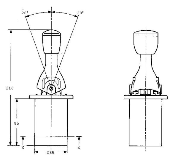 Danfoss - PVREL155U2604 - Joystick