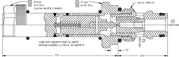 Danfoss - SVP10NC00B00 - Patronenventil 2/2 SVP10-NC-00-B-00