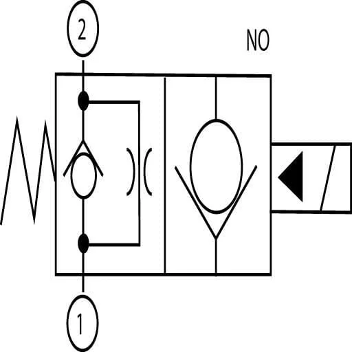 Danfoss - SVP10NO004 - Steuerventil 2/2 Svp10no 24VDC A08