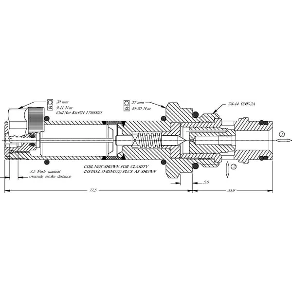 Danfoss - SVP10NO00B00 - Kartuschenventil 2/2
