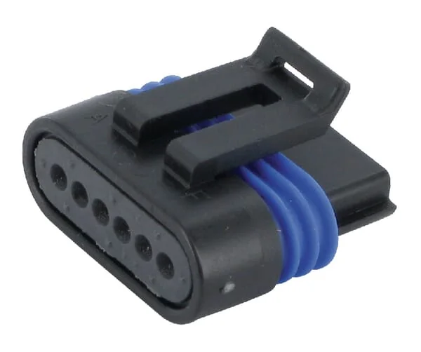 Delphi - DE12162261 - Steckergehaeuse 6 P. Buchse MP150