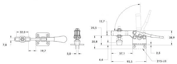 Destaco - DE215U - Horizontalspanner