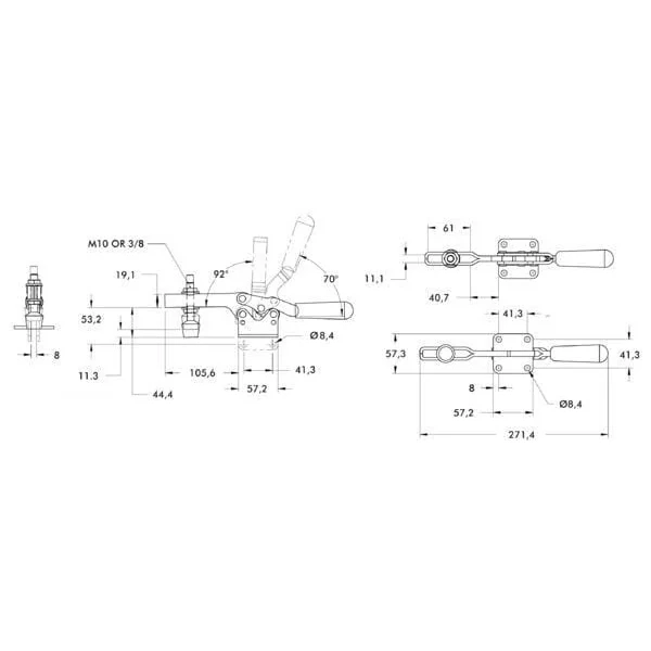 Destaco - DE235U - Horizontalspanner