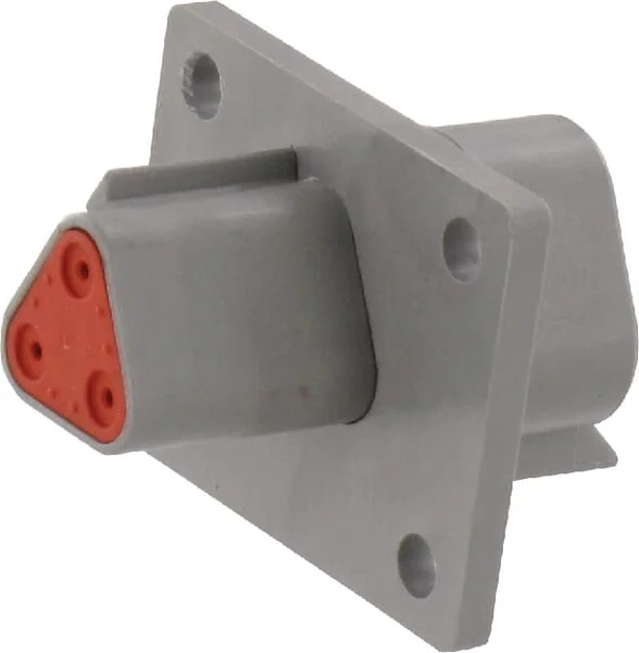Deutsch - DSDT043PL012 - Chassis-Buchse 3 P. Maennlich DT