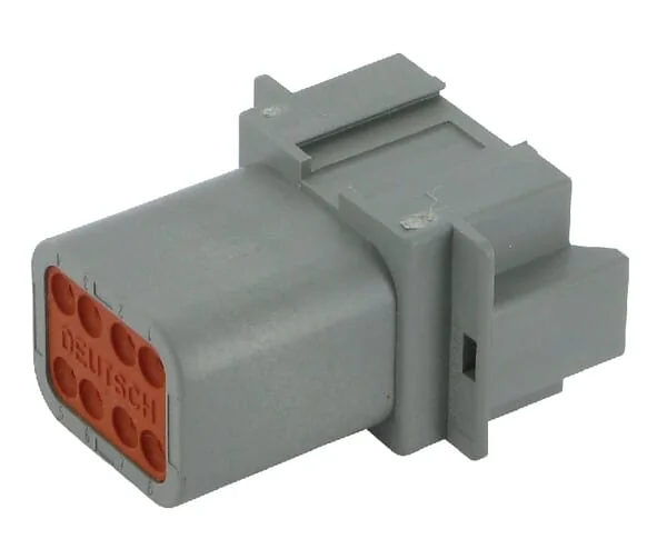 Deutsch - DSDT048PA - Steckergehaeuse 8 P. Maennlich DT