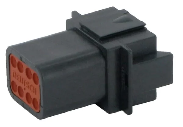 Deutsch - DSDT048PB - Steckergehaeuse 8 P. Maennlich DT