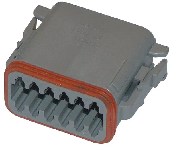Deutsch - DSDT0612S - Steckergehaeuse 12 P. Weiblich DT