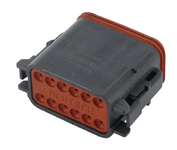 Deutsch - DSDT0612SB - Steckergehaeuse 12 P. Weiblich DT-B