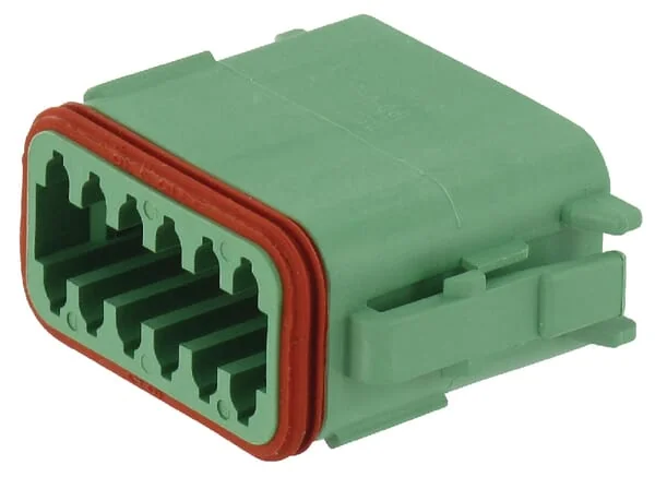 Deutsch - DSDT0612SC - Steckergehaeuse 12 P. Weiblich DT