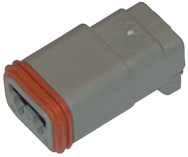 Deutsch - DSDT062S - Steckergehaeuse 2-Polig Weiblich DT