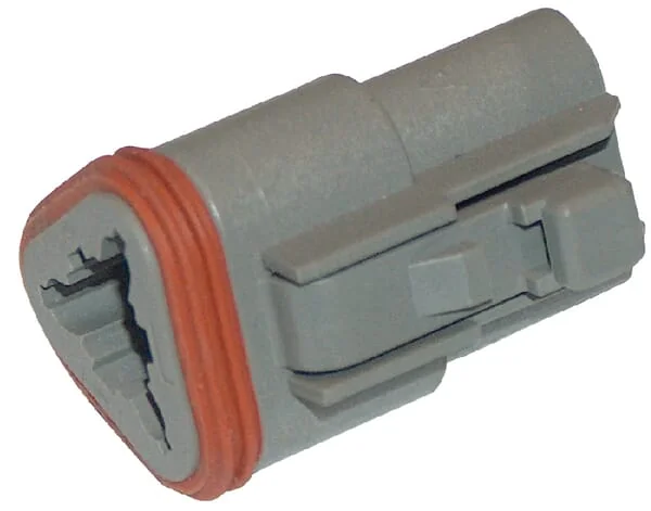 Deutsch - DSDT063S - Steckergehaeuse 3 P. Weiblich DT